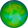 Antarctic Ozone 1991-12-25